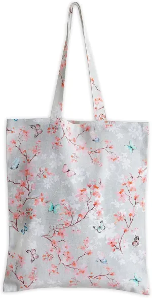 Maison d' Hermine Reusable Grocery Tote Bag 100% Cotton Shopping Shoulder Bag (14 Inch by 17 Inch)