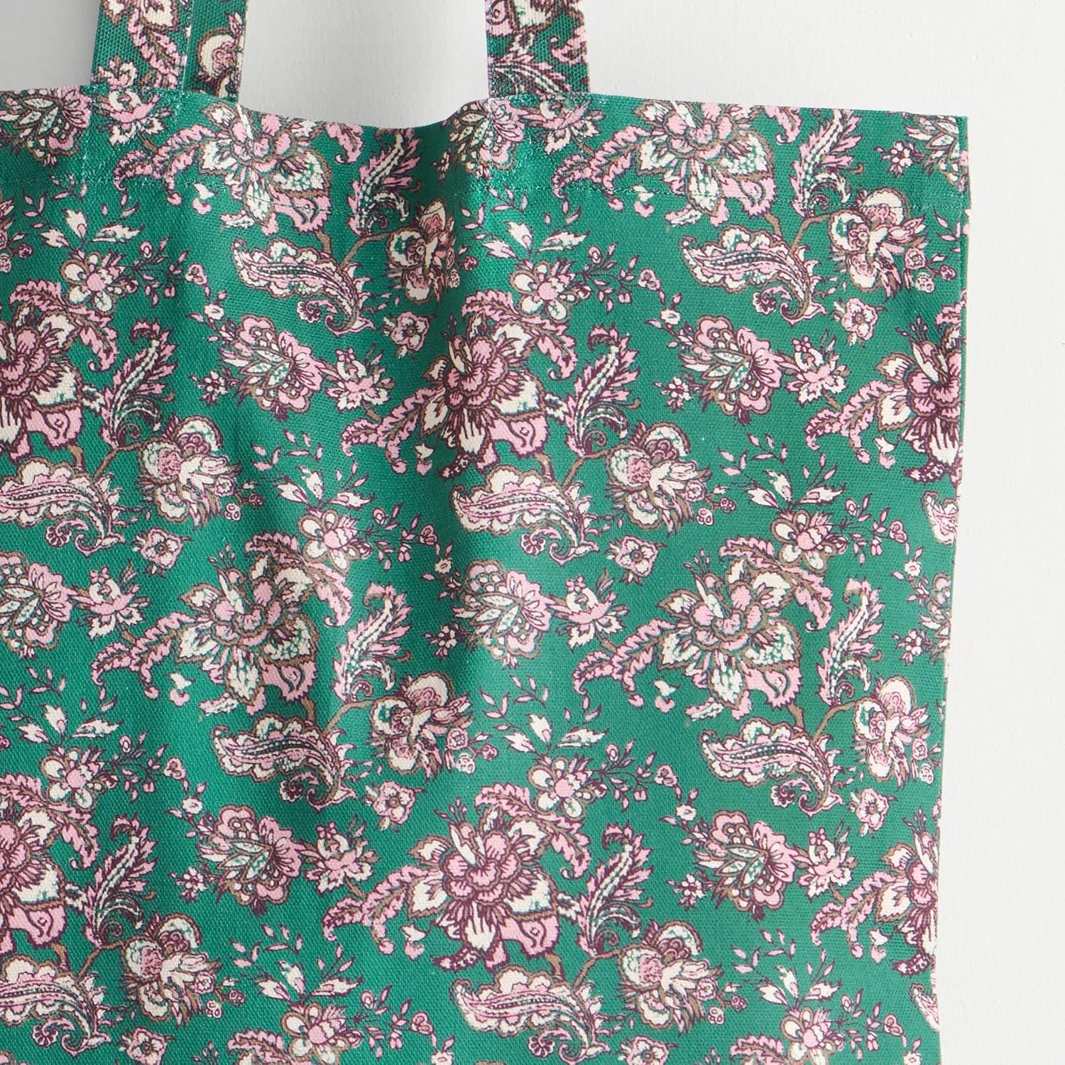 Maison d' Hermine Reusable Grocery Tote Bag 100% Cotton Shopping Shoulder Bag (14 Inch by 17 Inch)