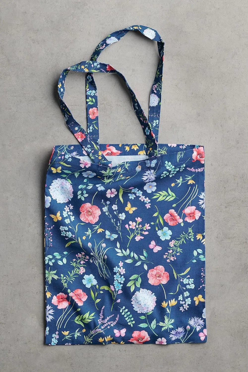 Maison d' Hermine Reusable Grocery Tote Bag 100% Cotton Shopping Shoulder Bag (14 Inch by 17 Inch)