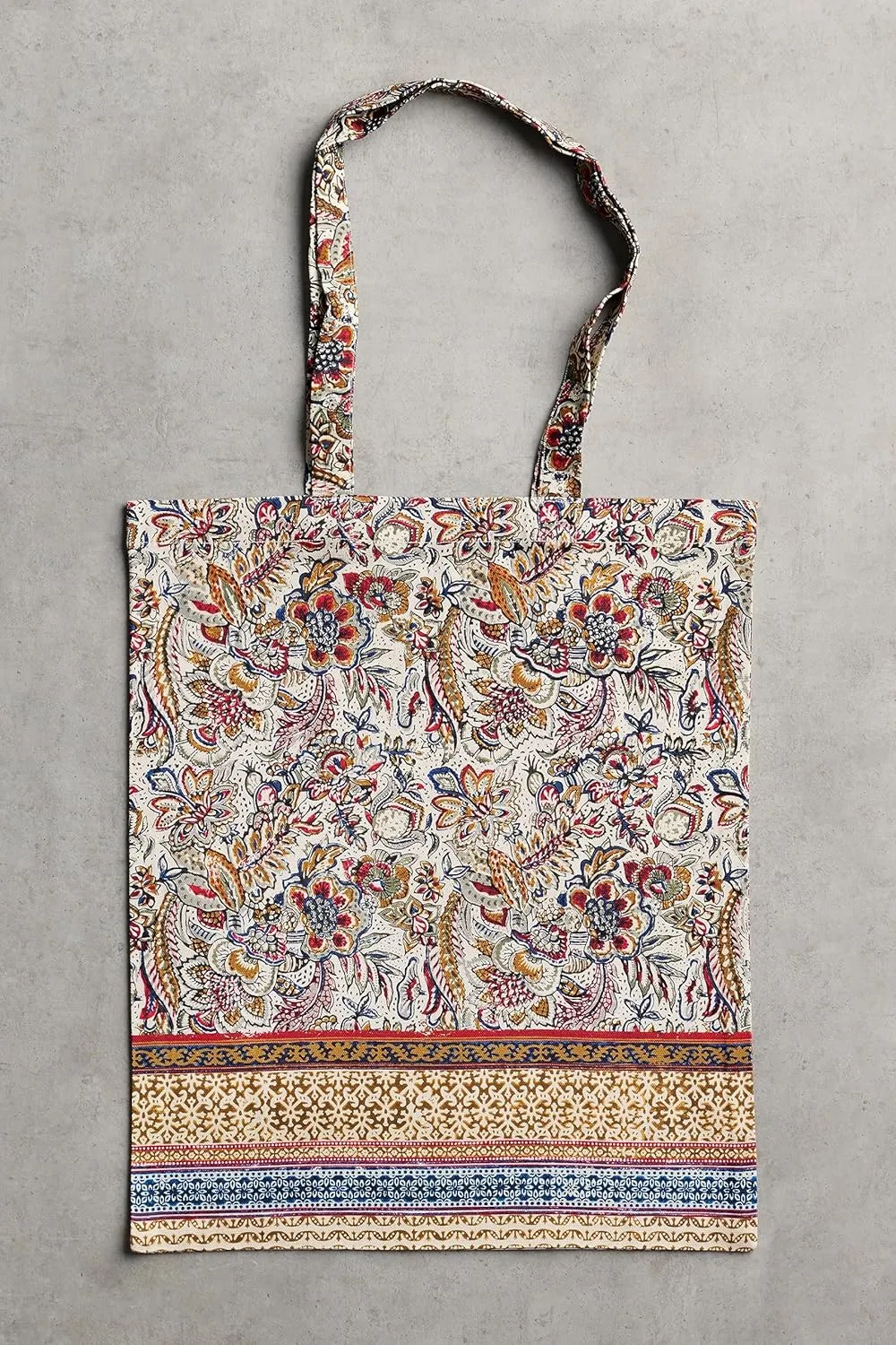 Maison d' Hermine Reusable Grocery Tote Bag 100% Cotton Shopping Shoulder Bag (14 Inch by 17 Inch)
