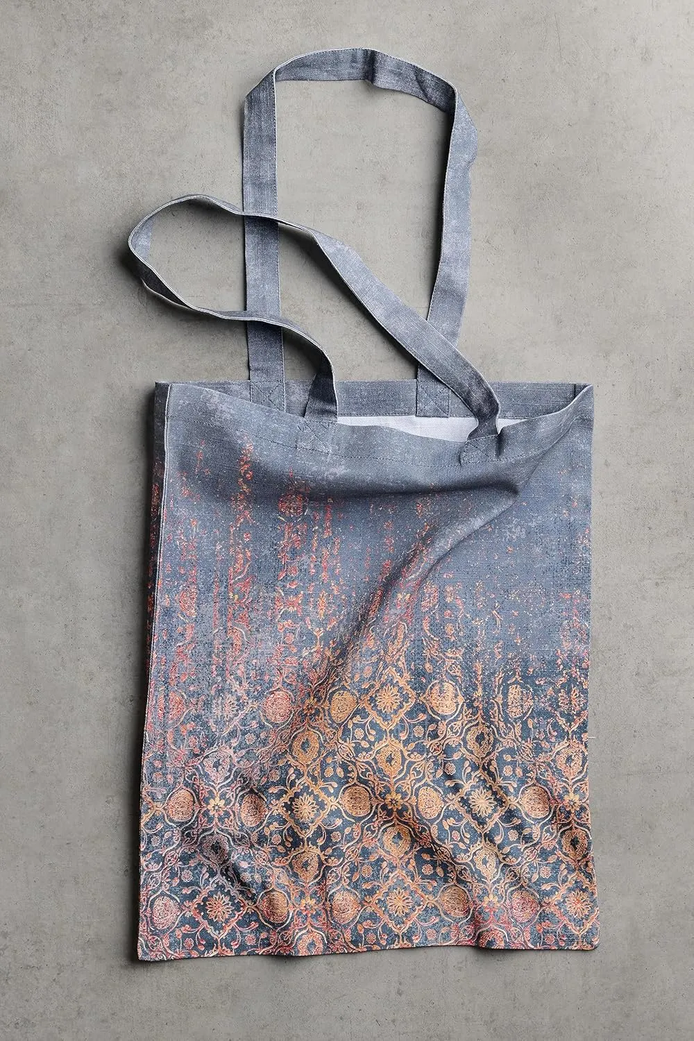 Maison d' Hermine Reusable Grocery Tote Bag 100% Cotton Shopping Shoulder Bag (14 Inch by 17 Inch)