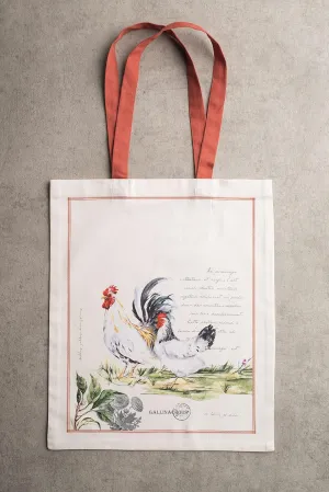 Maison d' Hermine Reusable Grocery Tote Bag 100% Cotton Shopping Shoulder Bag (14 Inch by 17 Inch)