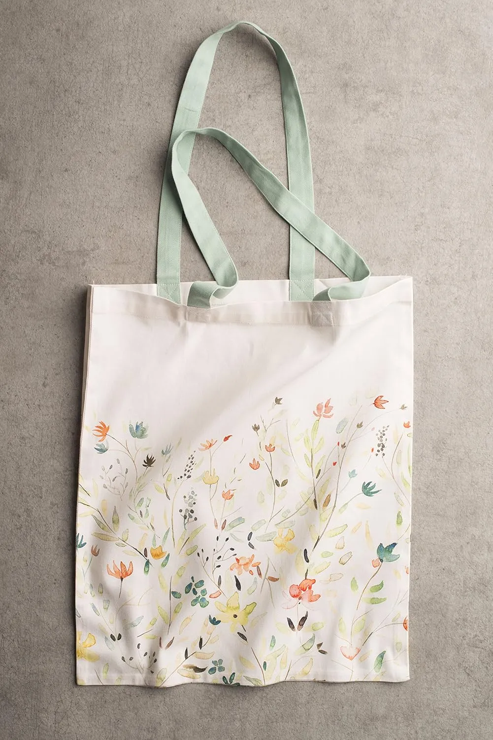 Maison d' Hermine Reusable Grocery Tote Bag 100% Cotton Shopping Shoulder Bag (14 Inch by 17 Inch)