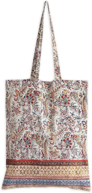 Maison d' Hermine Reusable Grocery Tote Bag 100% Cotton Shopping Shoulder Bag (14 Inch by 17 Inch)