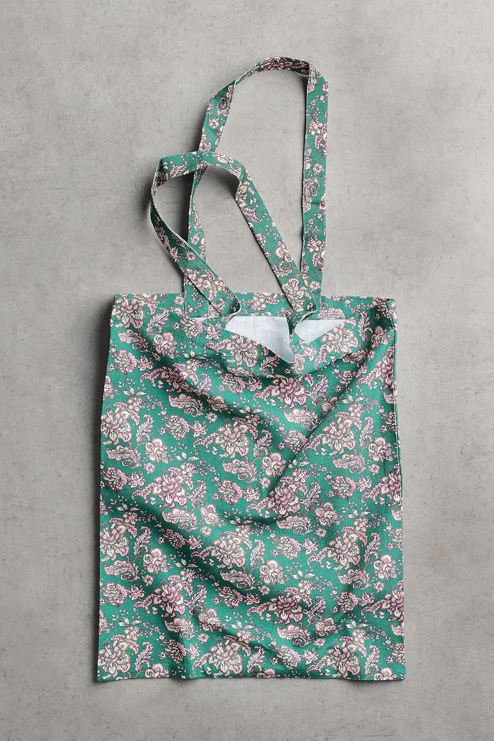 Maison d' Hermine Reusable Grocery Tote Bag 100% Cotton Shopping Shoulder Bag (14 Inch by 17 Inch)
