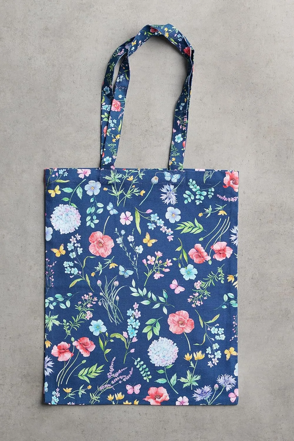 Maison d' Hermine Reusable Grocery Tote Bag 100% Cotton Shopping Shoulder Bag (14 Inch by 17 Inch)