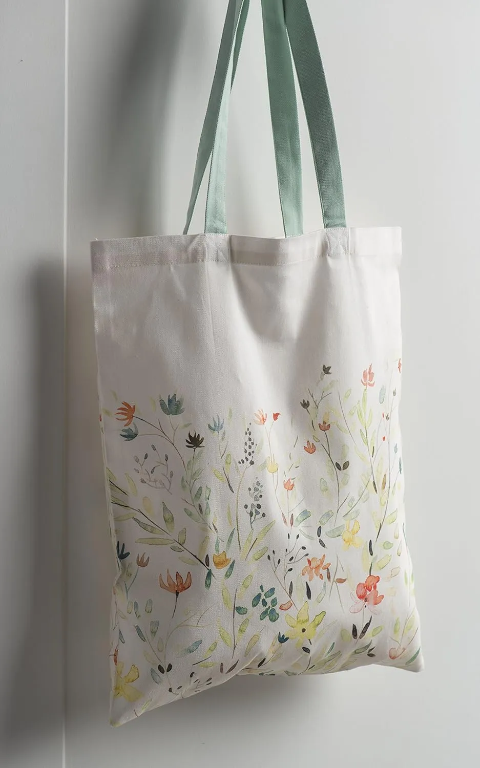 Maison d' Hermine Reusable Grocery Tote Bag 100% Cotton Shopping Shoulder Bag (14 Inch by 17 Inch)