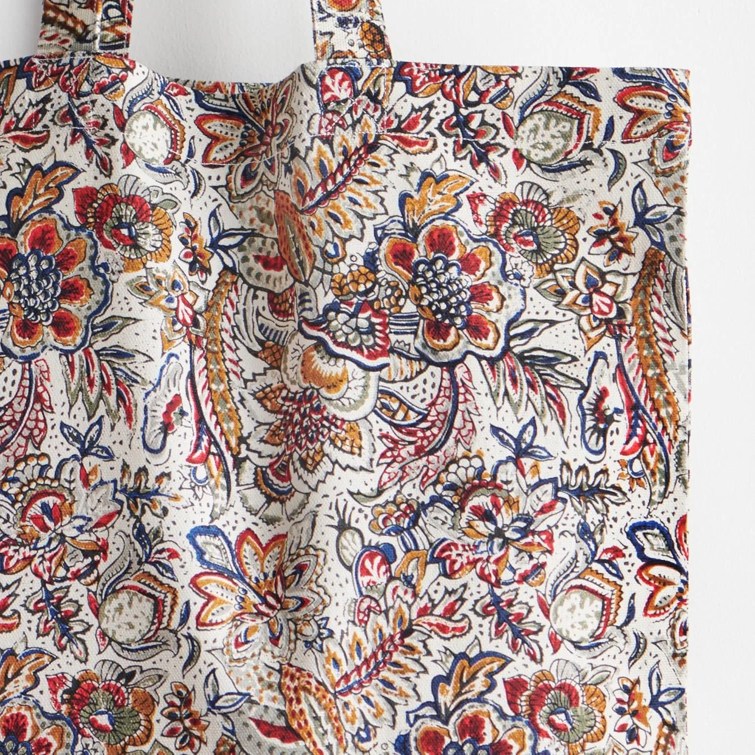 Maison d' Hermine Reusable Grocery Tote Bag 100% Cotton Shopping Shoulder Bag (14 Inch by 17 Inch)