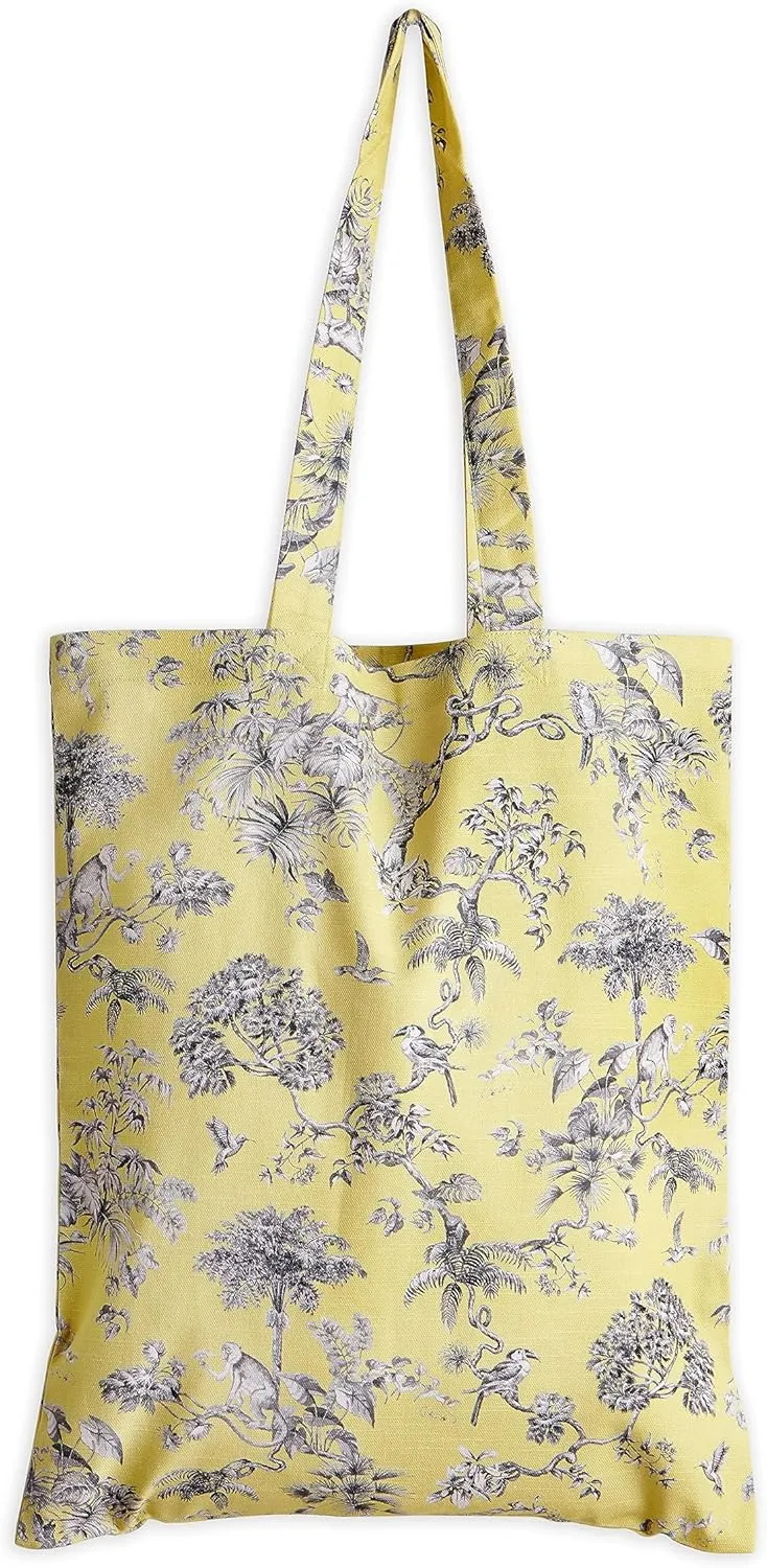 Maison d' Hermine Tote Bag for Women 100% Cotton Reusable Grocery Tote Bags for Shopping Kitchen Beach Travel Perfect Gifts