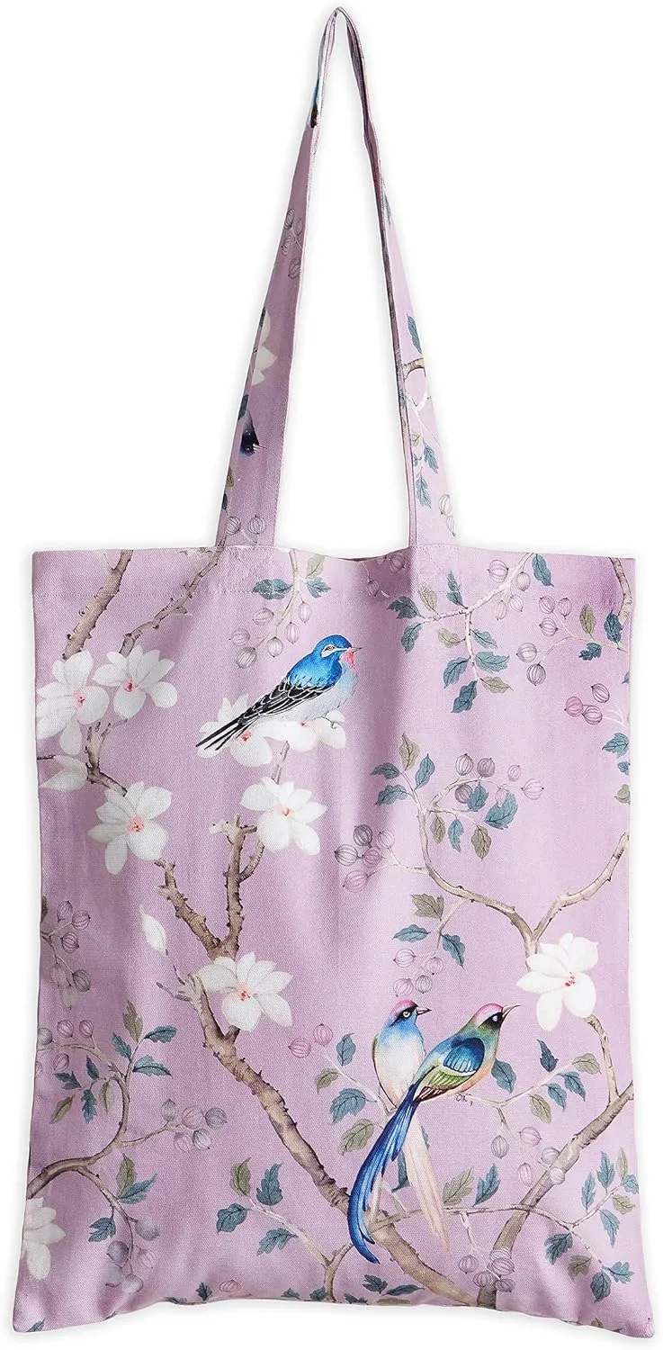 Maison d' Hermine Tote Bag for Women 100% Cotton Reusable Grocery Tote Bags for Shopping Kitchen Beach Travel Perfect Gifts