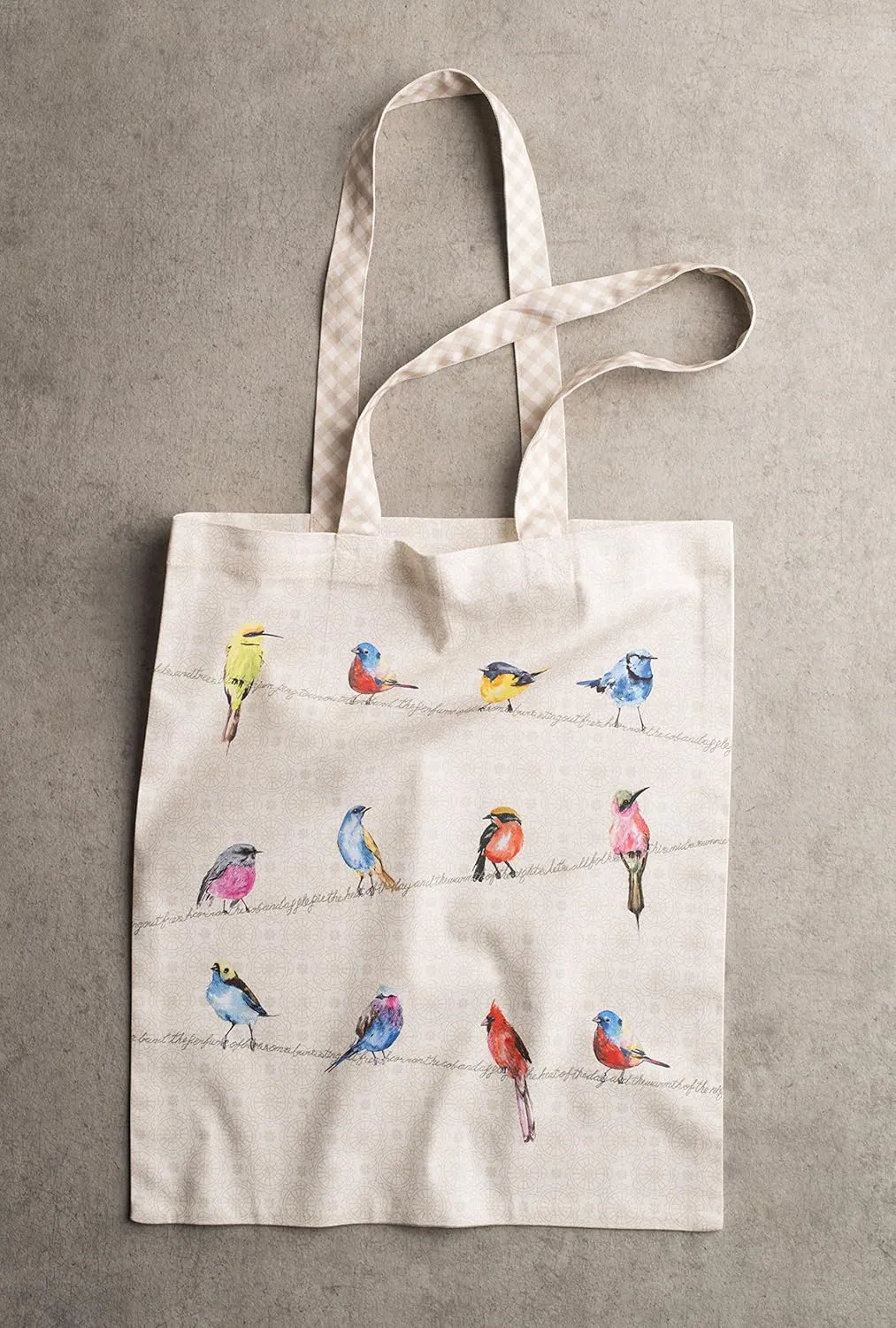 Maison d' Hermine Tote Bag for Women 100% Cotton Reusable Grocery Tote Bags for Shopping Kitchen Beach Travel Perfect Gifts