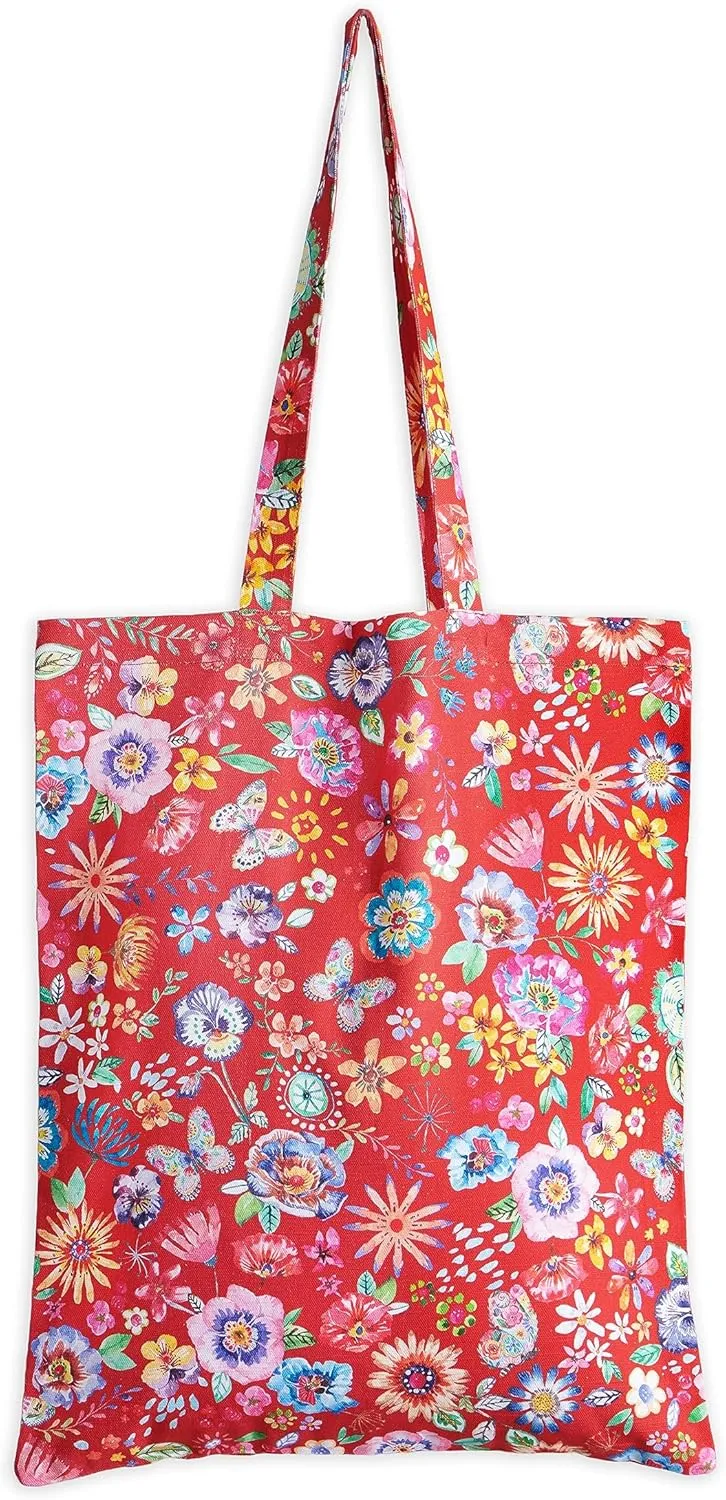 Maison d' Hermine Tote Bag for Women 100% Cotton Reusable Grocery Tote Bags for Shopping Kitchen Beach Travel Perfect Gifts