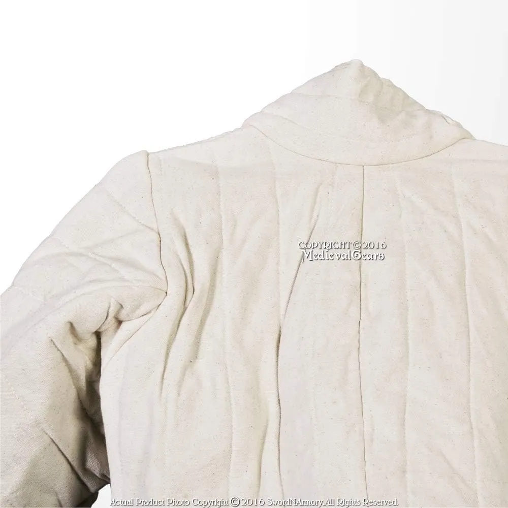 Medieval Gambeson Thick Padded Jacket Coat Clothes Costumes Dress SCA