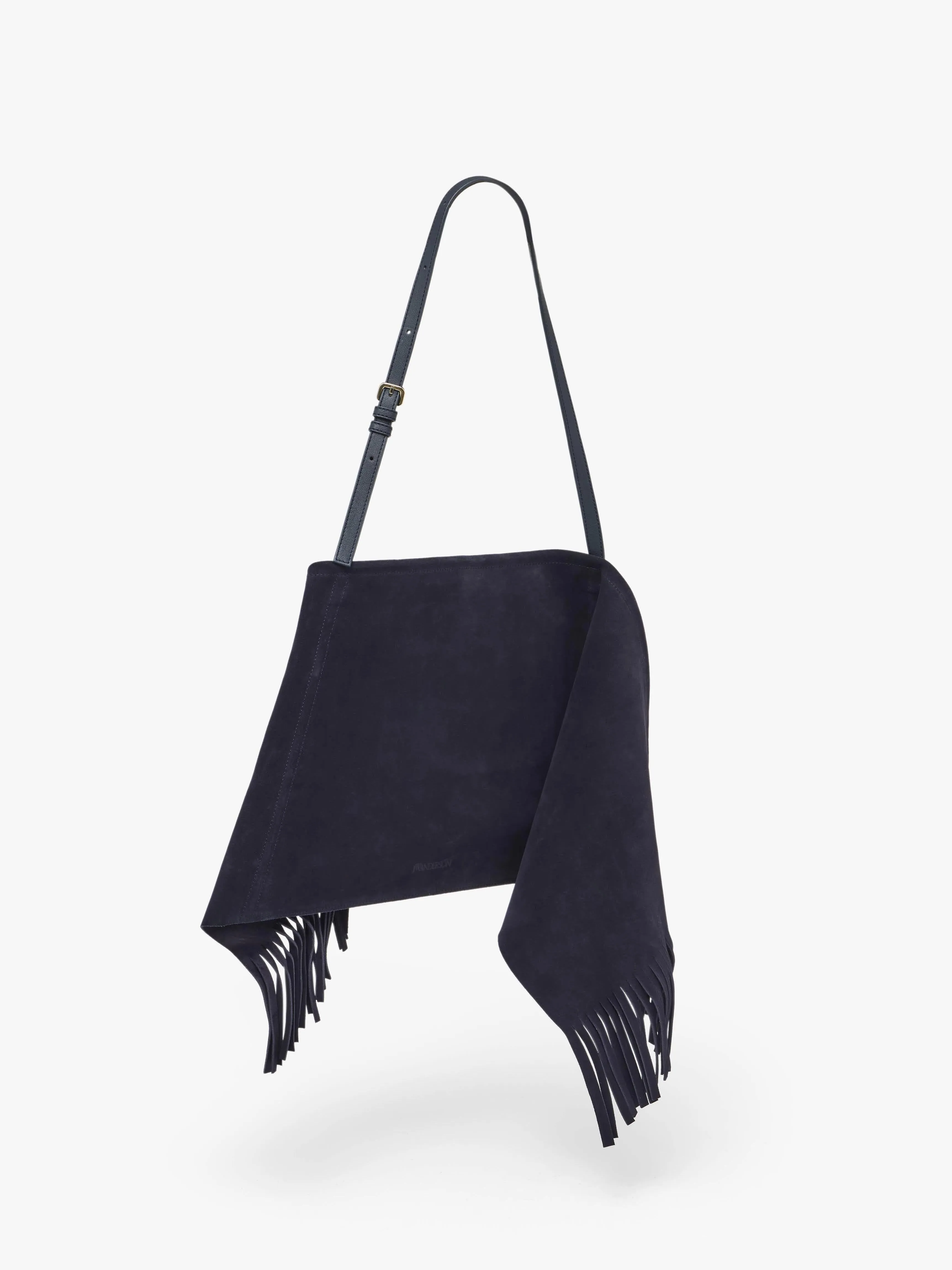 MEDIUM SCARF BAG - SUEDE SHOULDER BAG