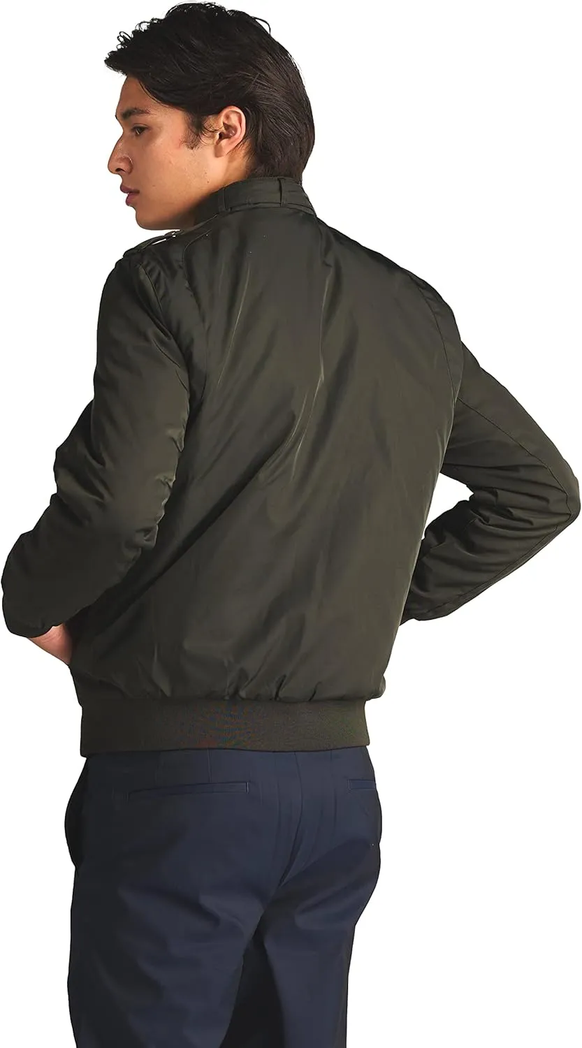 Members Only Men's Iconic Racer Quilted Lining Jacket |Slim Fit|