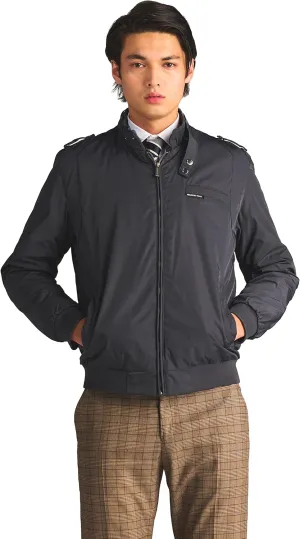 Members Only Men's Iconic Racer Quilted Lining Jacket |Slim Fit|