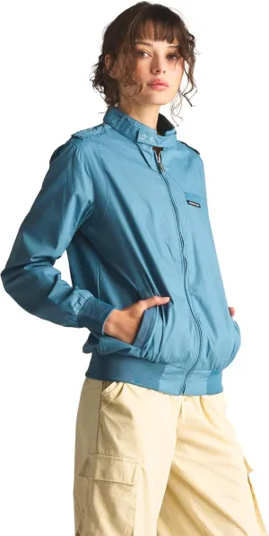 Members Only Women's Classic Iconic Racer Jacket | Spring Jackets for Women | Slim Fit | Womens Jacket | Bomber Jacket Womens