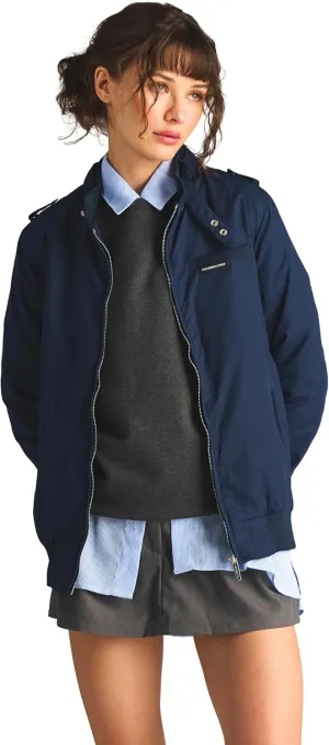 Members Only Women's Classic Iconic Racer Jacket | Spring Jackets for Women | Slim Fit | Womens Jacket | Bomber Jacket Womens