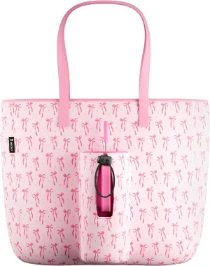 Meoky 15 L Womens Tote Bag: Utility Tote Bag with Zipper for 40 oz Tumbler with Handle