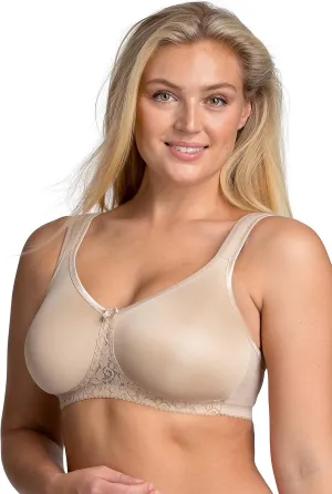 Miss Mary of Sweden Smooth Lacy Support Cup Non-Wired T-Shirt Bra