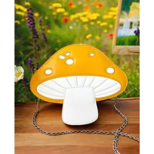 Mushroom Shape Crossbody Shoulder Bag for Fashion and Convenience