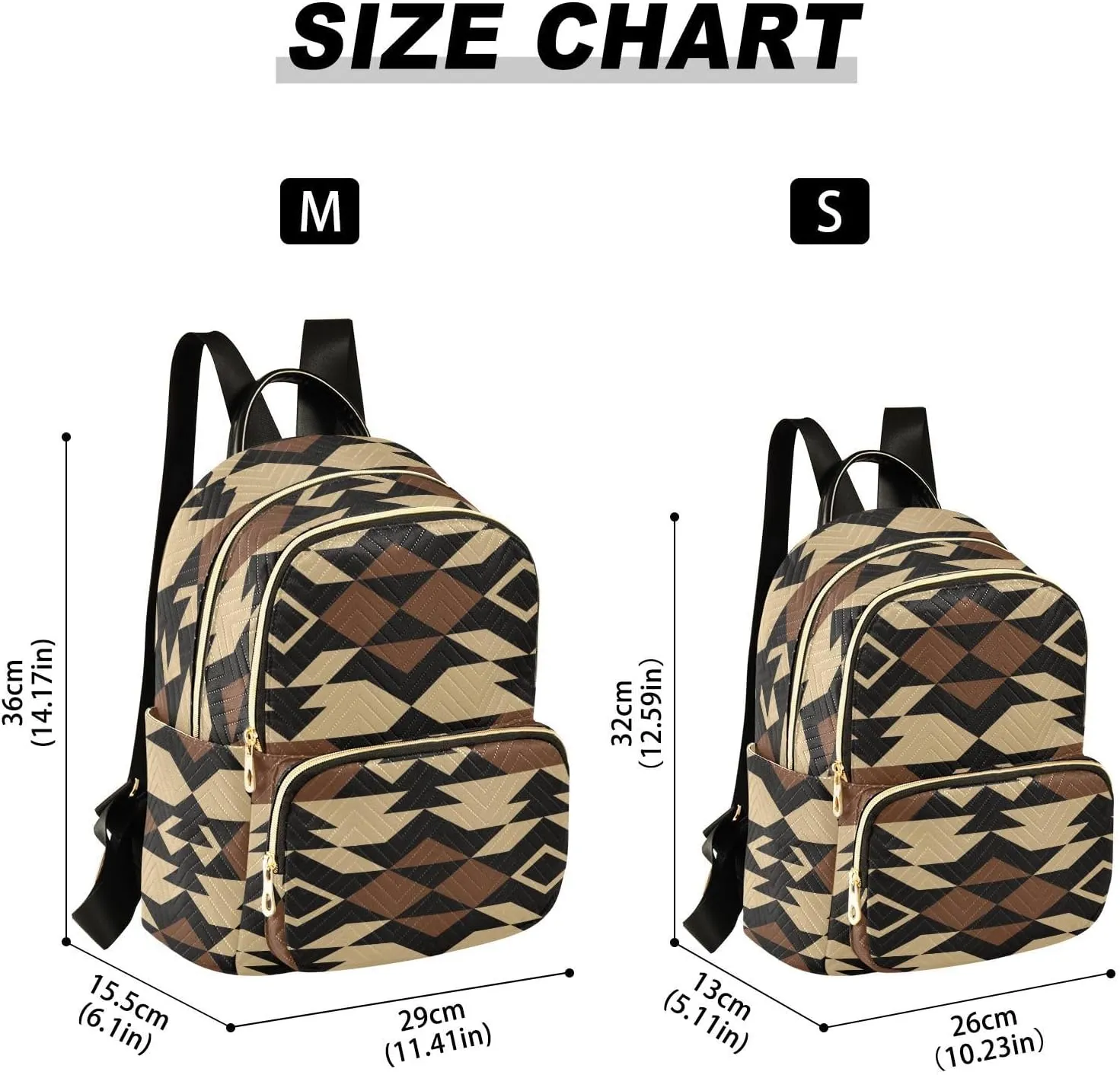Native American Indian Tribal Art Mini Backpack for Women, Travel Backpack Purse Daypack Shoulder Bag for Ladies