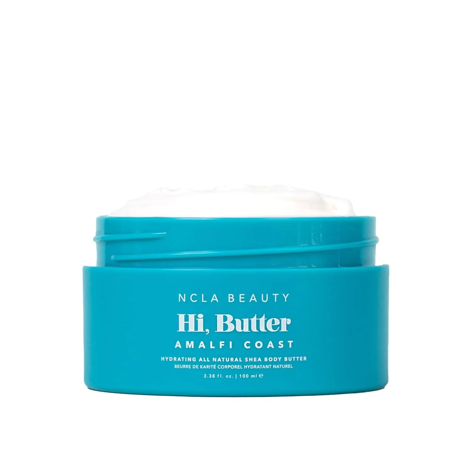 NCLA - Hi Butter, Natural Shea Body Butter | Nourish, Soften, Hydrate Skin | Shea, Mango   Cocoa Butters, Vitamin C | Vegan, Cruelty-Free, Clean Skincare (Amalfi Coast; 100 mL | 3.34 fl oz)