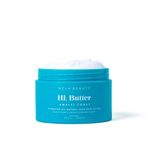 NCLA - Hi Butter, Natural Shea Body Butter | Nourish, Soften, Hydrate Skin | Shea, Mango   Cocoa Butters, Vitamin C | Vegan, Cruelty-Free, Clean Skincare (Amalfi Coast; 200 mL | 6.8 fl oz)