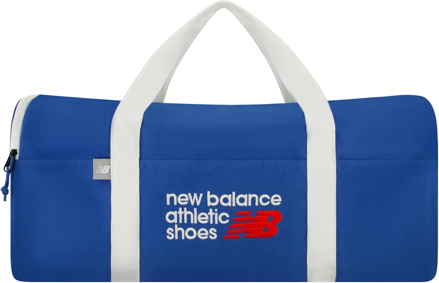 New Balance Canvas Duffel, Casual Commuter Travel Bag for Men and Women, One Size