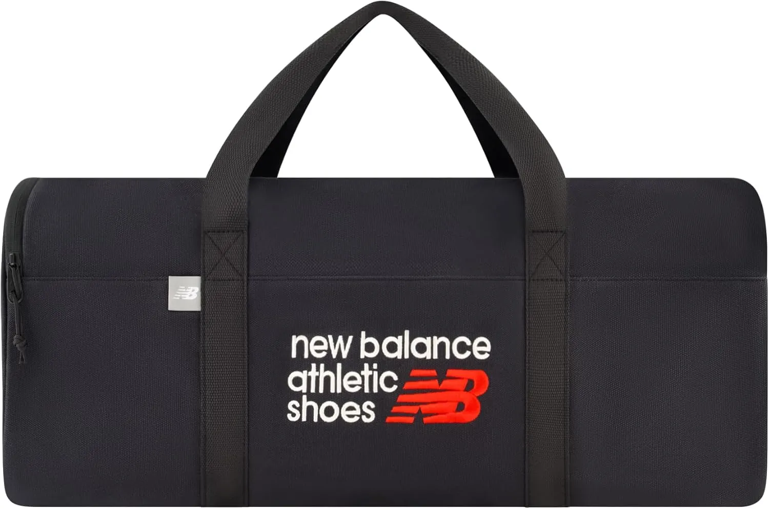 New Balance Canvas Duffel, Casual Commuter Travel Bag for Men and Women, One Size