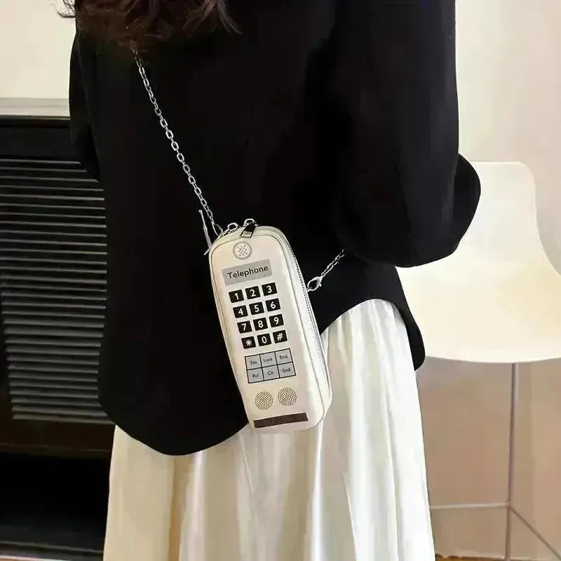 Novelty Mobile Shaped Crossbody Bag