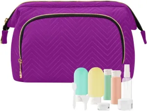 ODAWA Patriarch Cosmetic Bags Travel Toiletry Bag Makeup Cosmetic Bags Makeup Bag Travel Cosmetic Bag Toiletry Bag Organizer Pouch