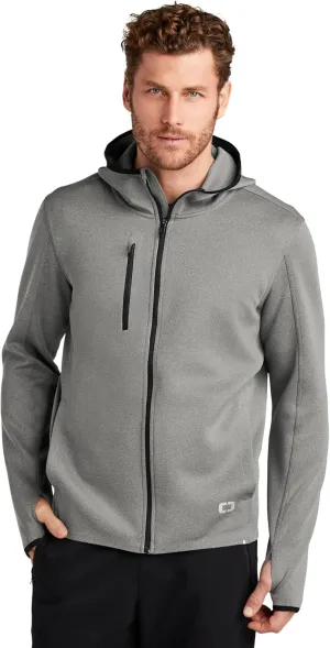 OGIO Stealth Full-Zip Jacket OE728, Heather Grey, X-Small