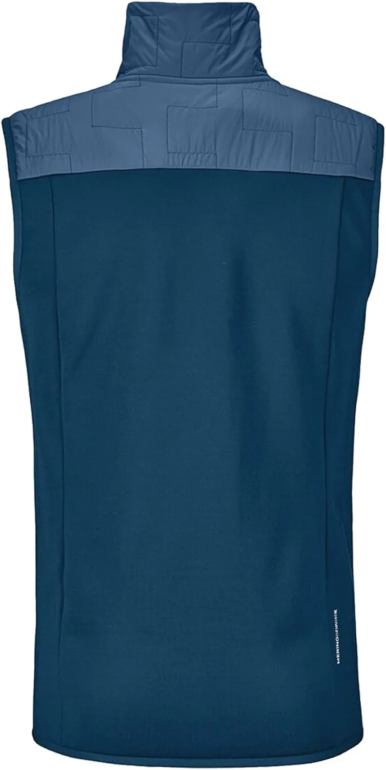 Ortovox Men’s Fleece Plus Vest, High-Performance Merino Wool Blend Zip Up Shell Vest for Freeride, Mountaineering & Ski Tours