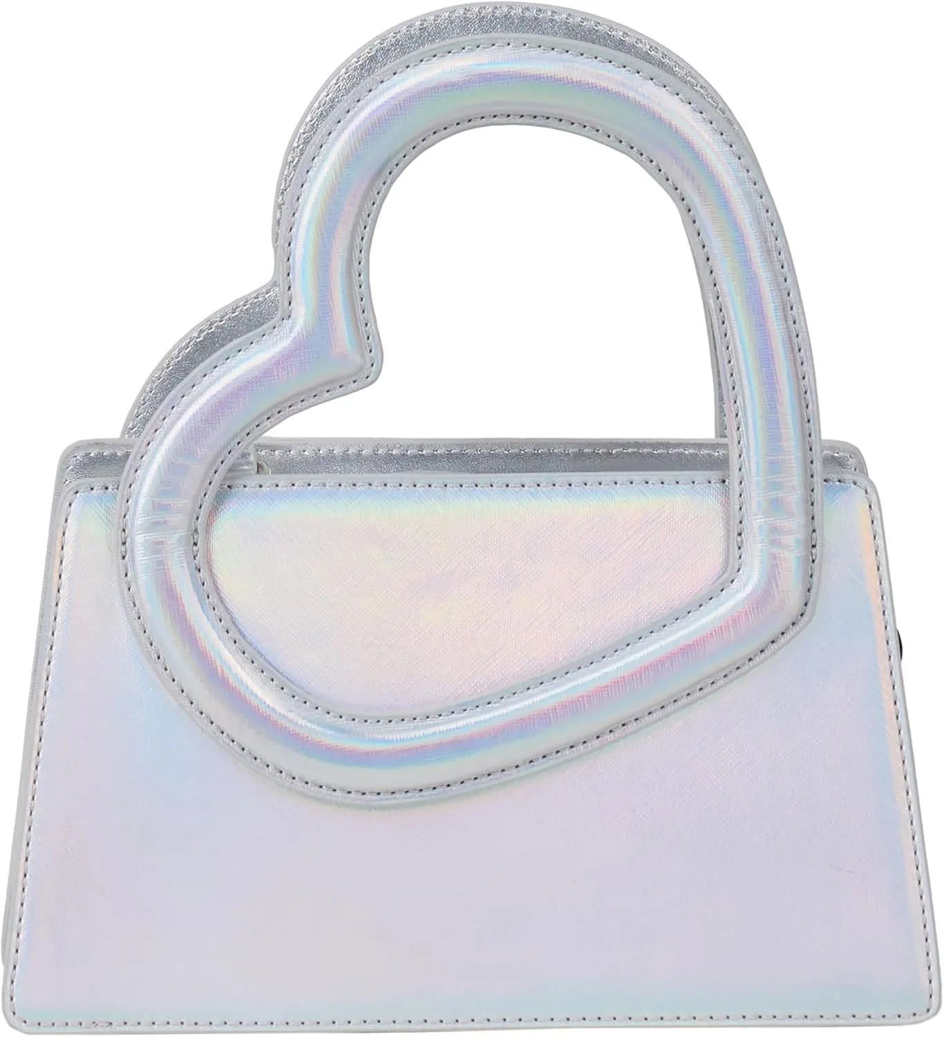 Paris Hilton Te Amo Cutout Heart Handle Removable Strap Handbag Purse