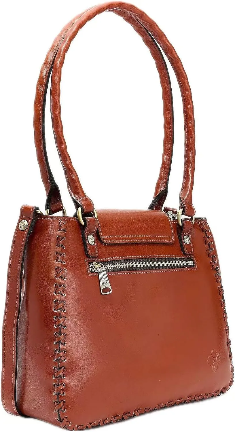 Patricia Nash Rosalia Shoulder Bag, Vintage Vegetable Tanned Leather