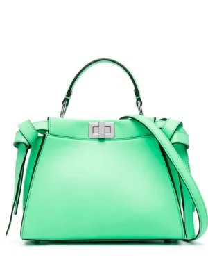 Peekaboo mini leather handbag