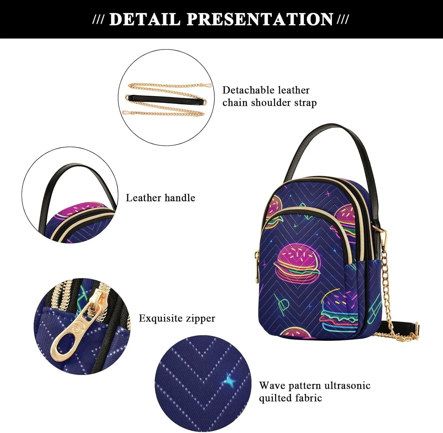 Phone Purse Women Small Cell Wallet Crossbody Bags Women's Crossbody Handbags Mini Shoulder Bag