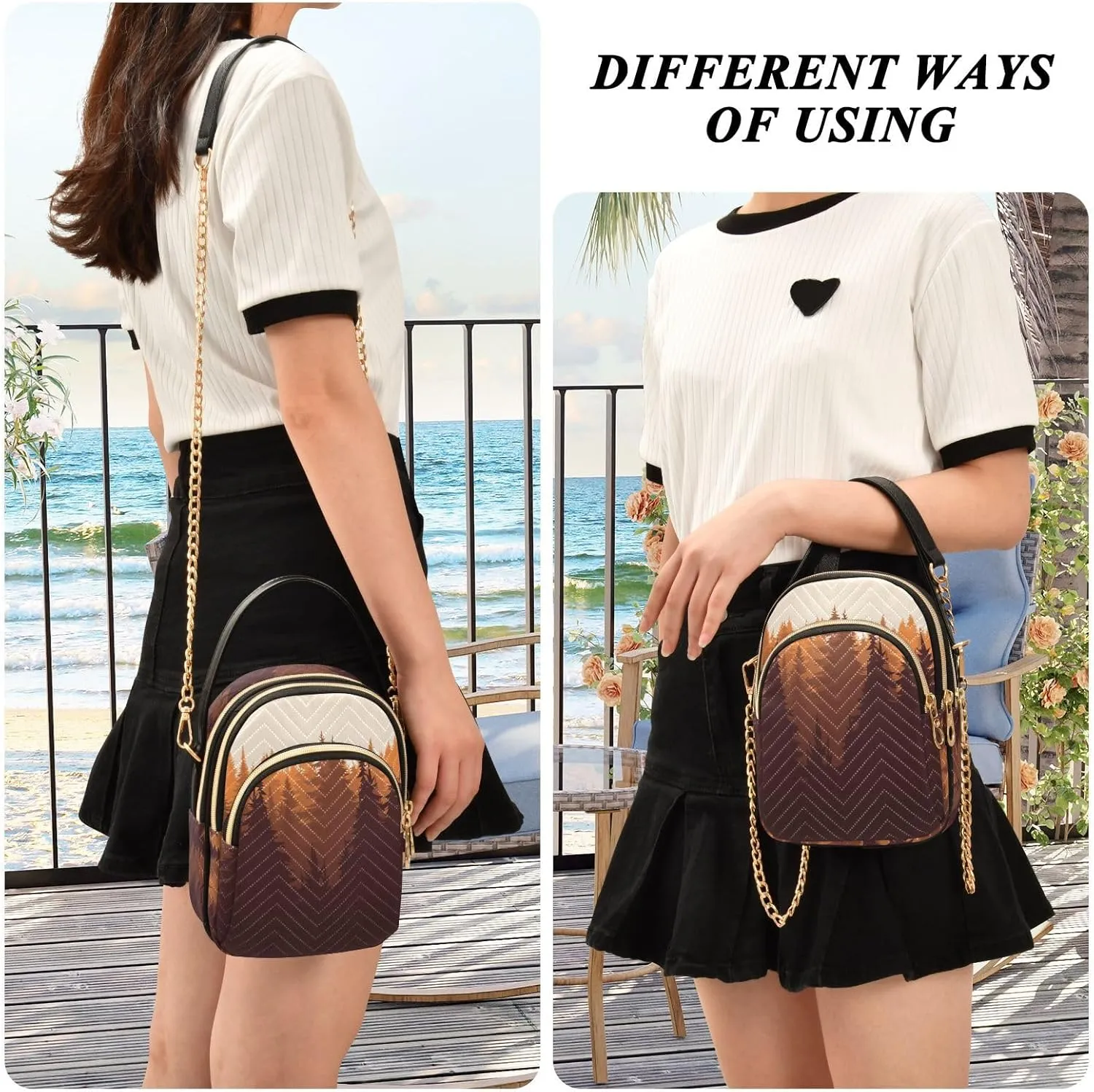 Phone Purse Women Small Cell Wallet Crossbody Bags Women's Crossbody Handbags Mini Shoulder Bag