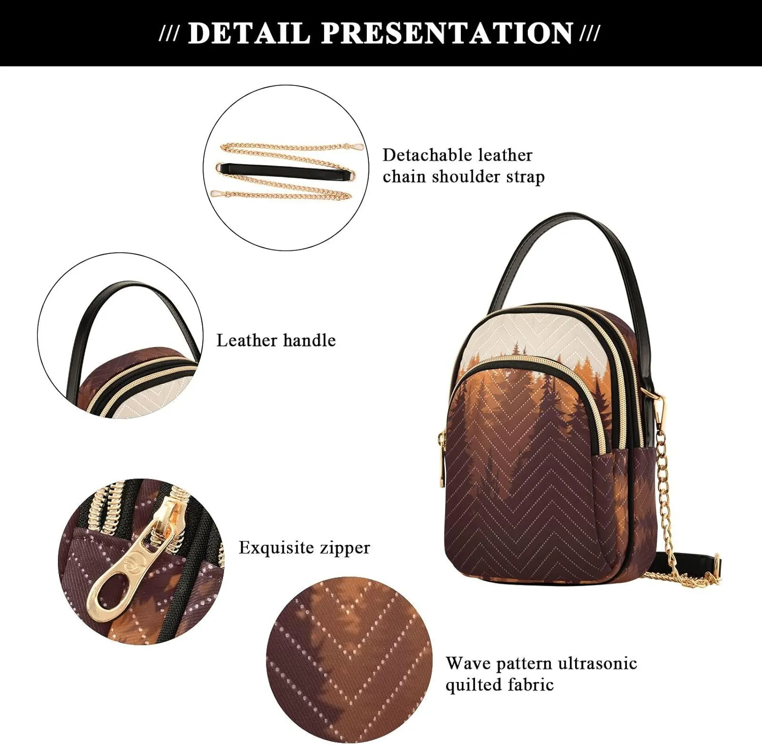Phone Purse Women Small Cell Wallet Crossbody Bags Women's Crossbody Handbags Mini Shoulder Bag
