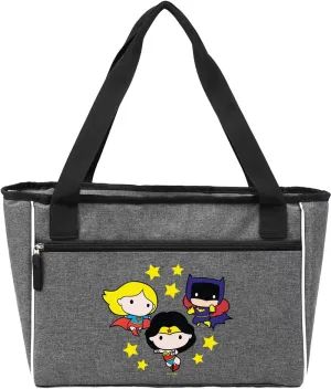Popfunk HP Group Chibi Collection Soft Sided Insulated Tote Cooler Bag, Lightweight, Thermal and Reusable for Grocery