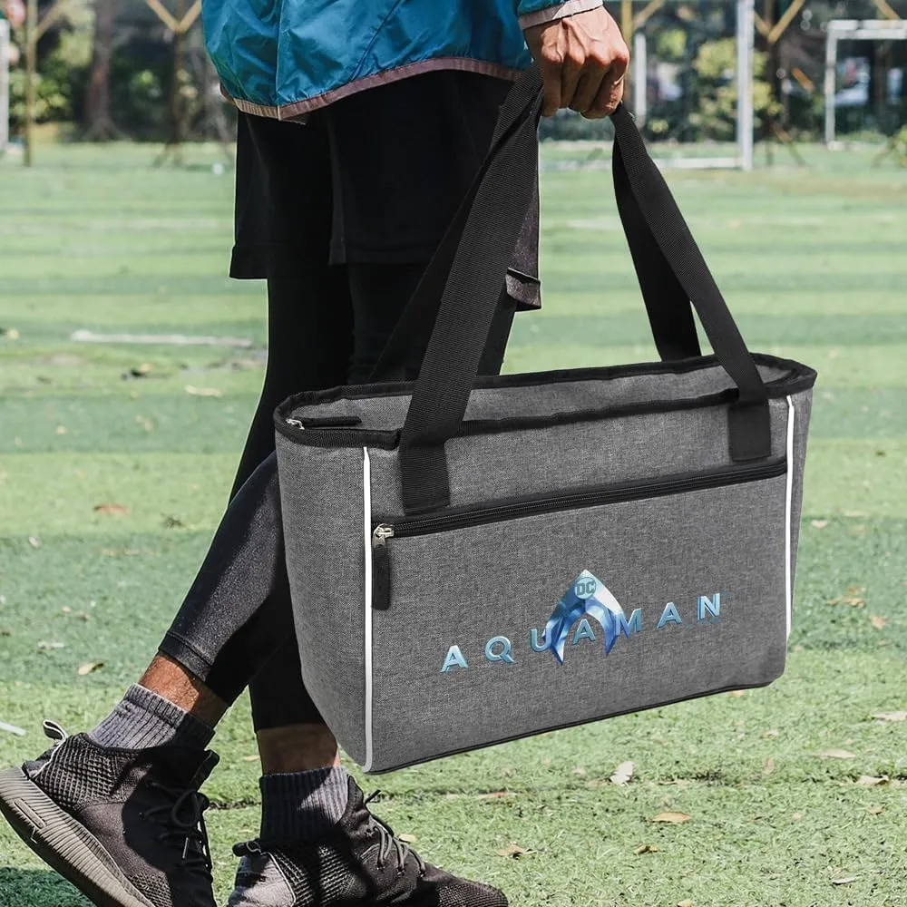 Popfunk Master Collection Soft Sided Insulated Tote Cooler Bag,Lightweight,Thermal and Reusable - Grocery, Picnic,Work