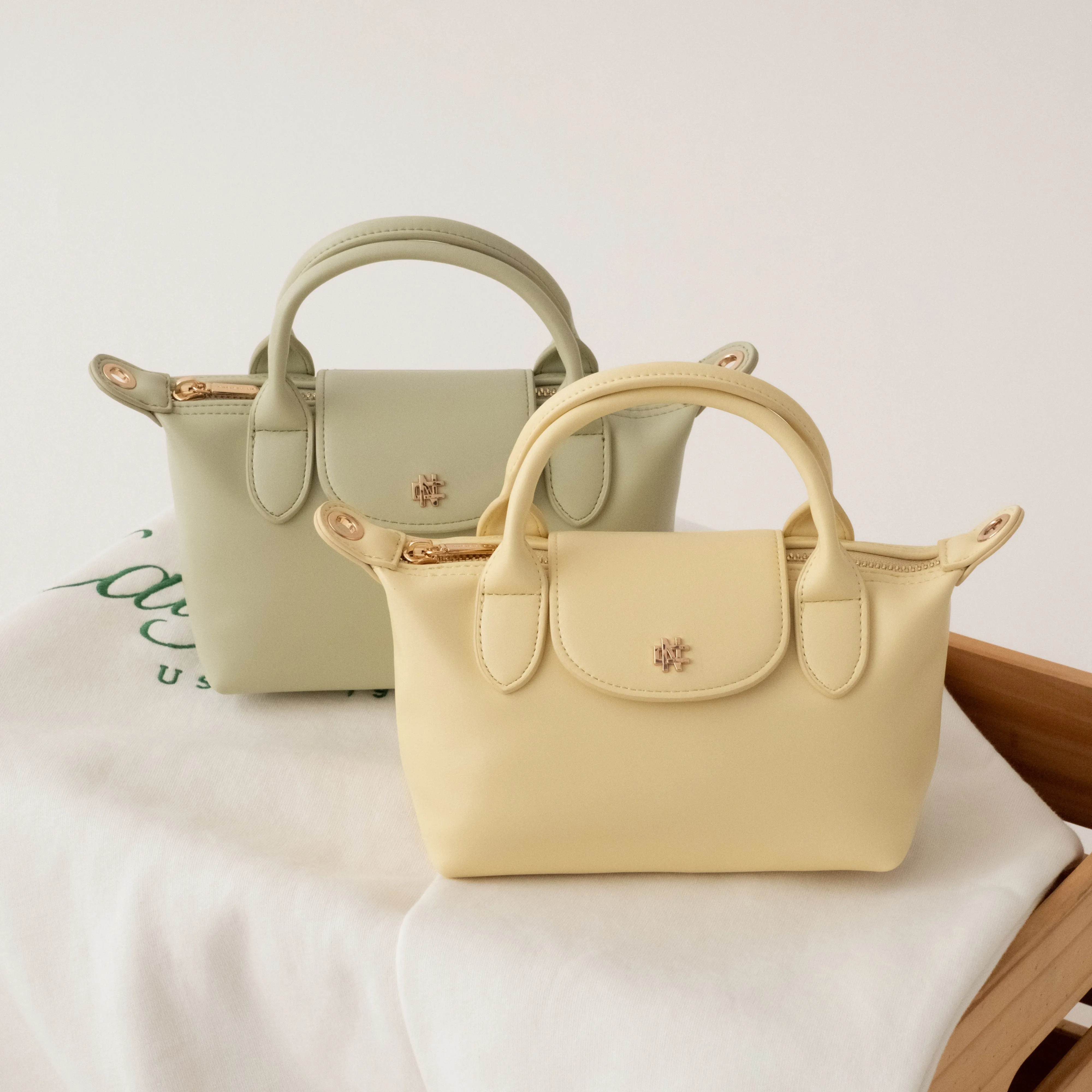Poppy Mini Vegan Leather Tote Bag