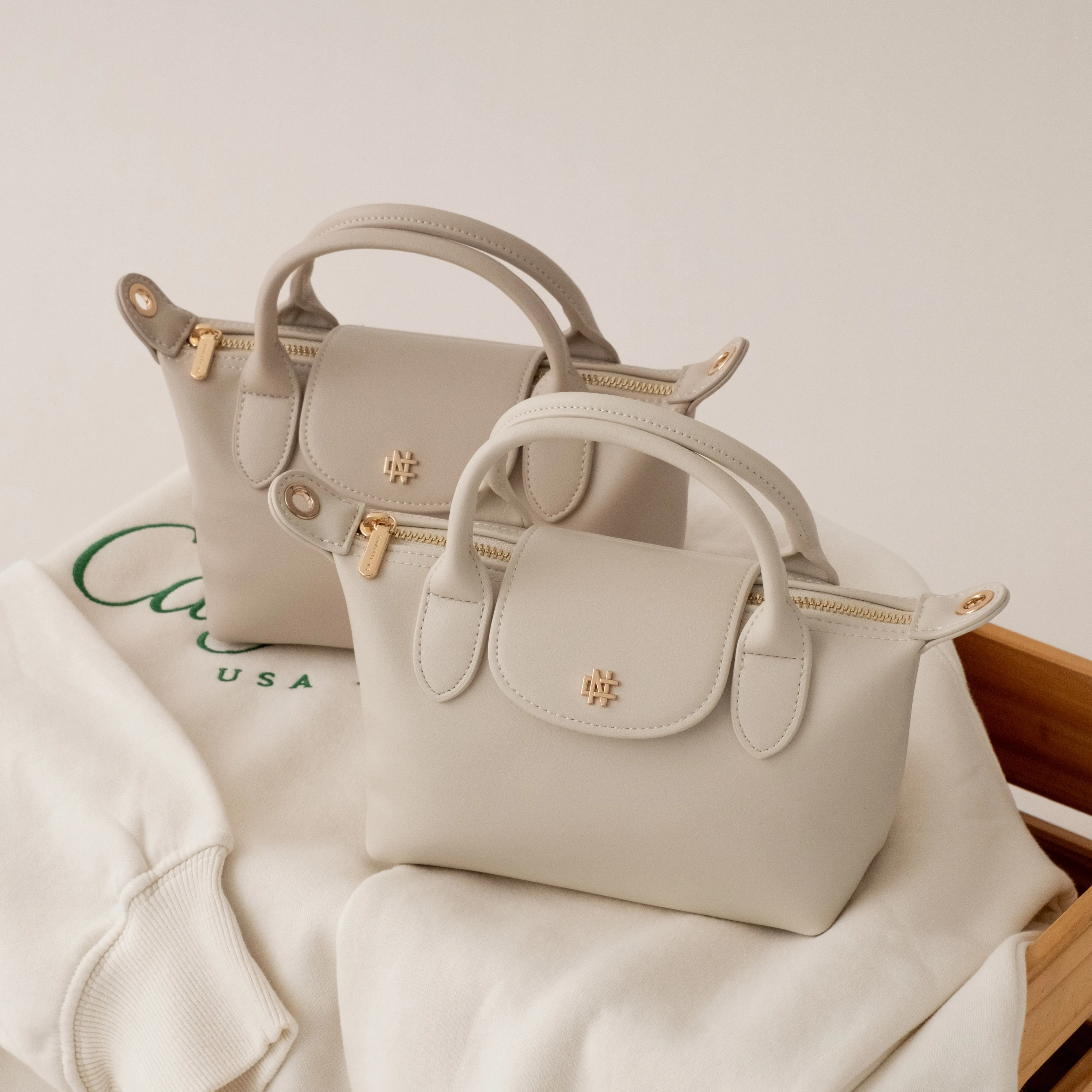 Poppy Mini Vegan Leather Tote Bag