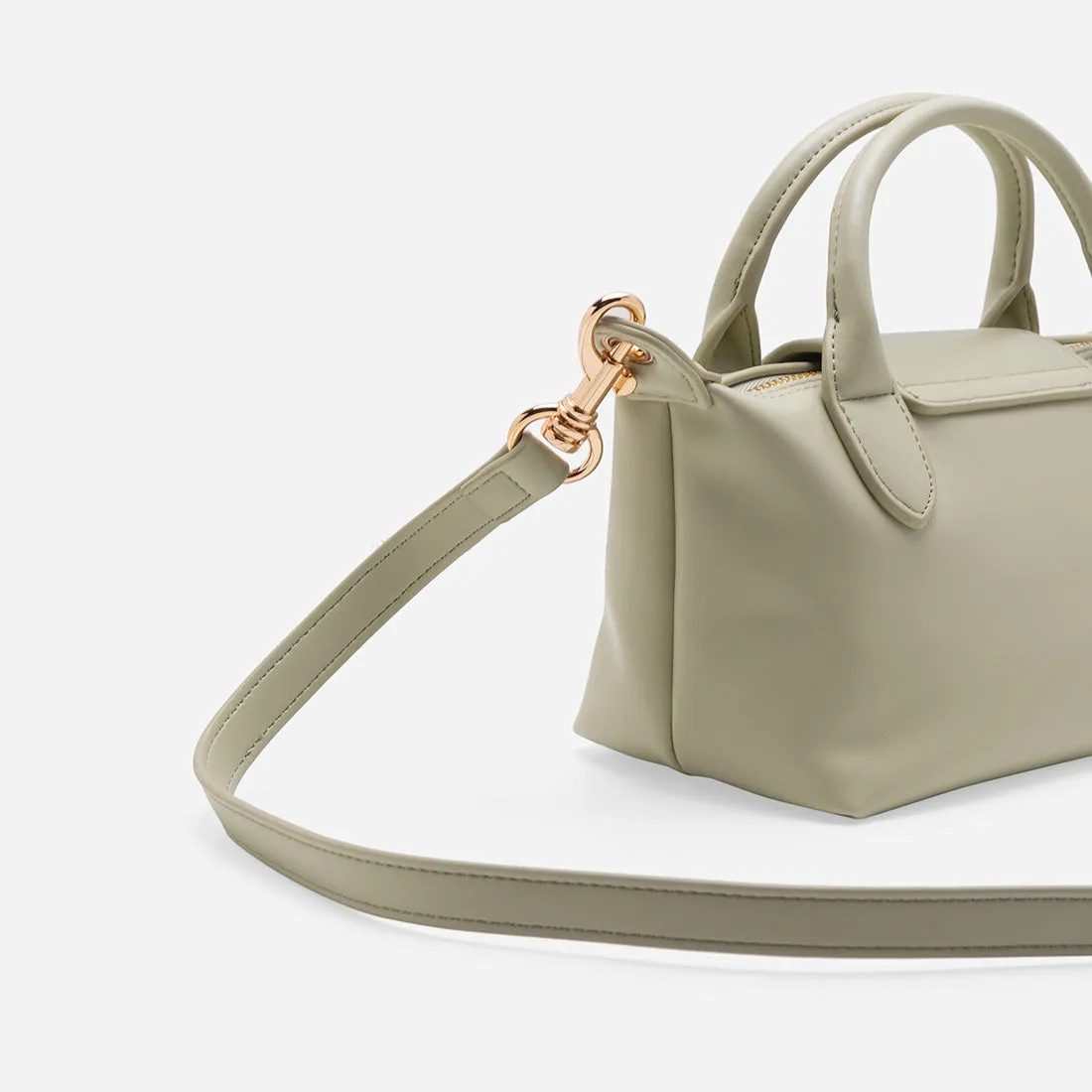 Poppy Mini Vegan Leather Tote Bag