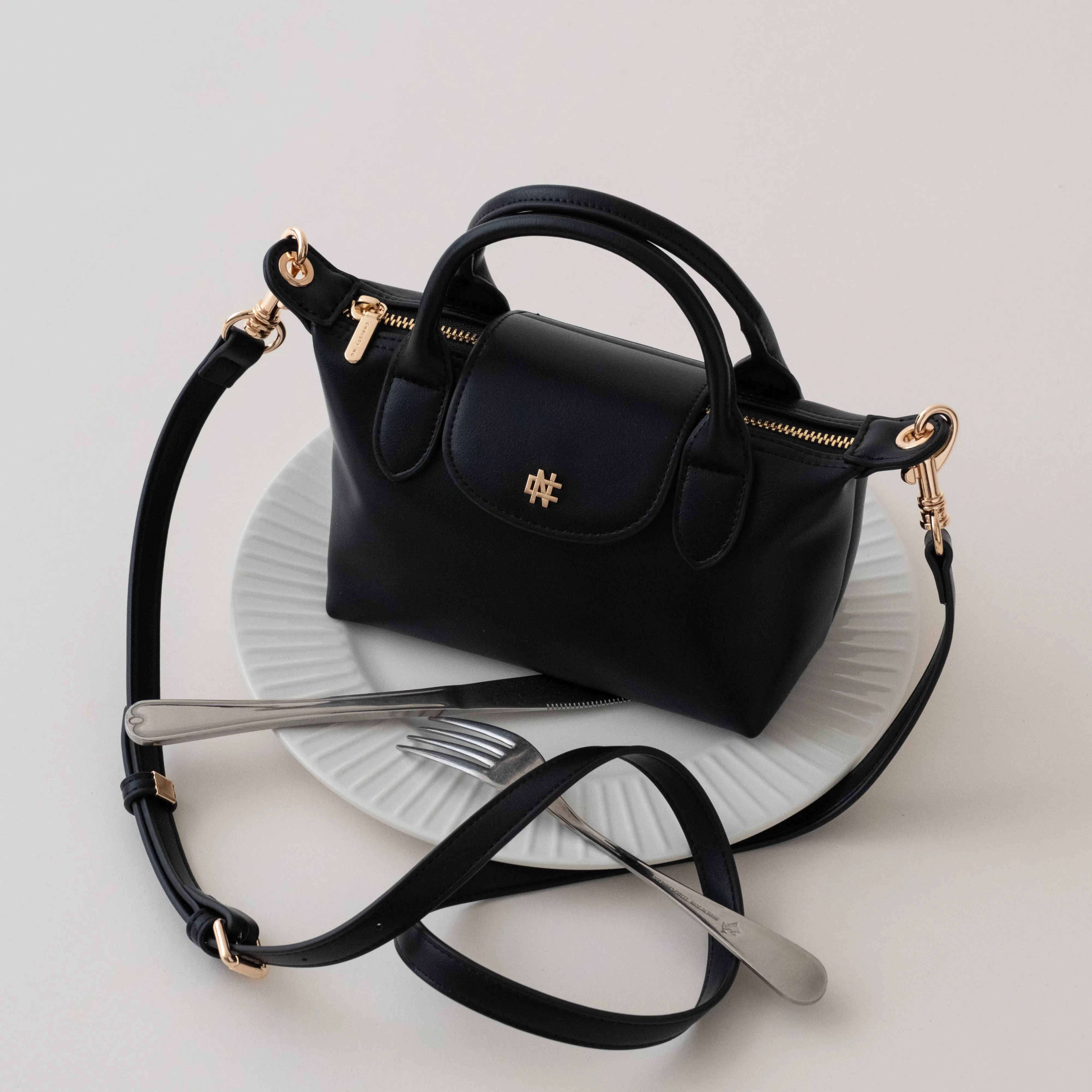 Poppy Mini Vegan Leather Tote Bag