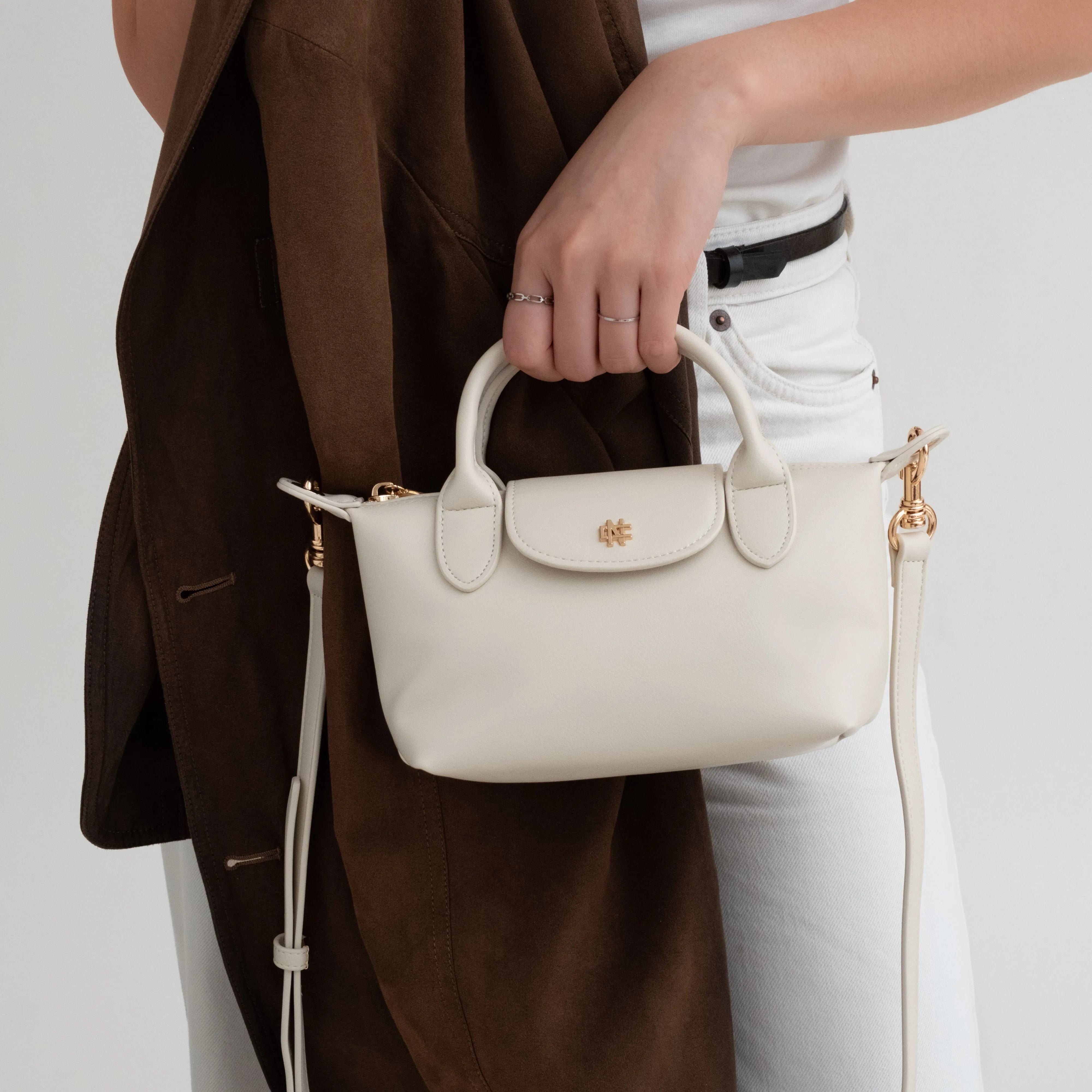 Poppy Mini Vegan Leather Tote Bag