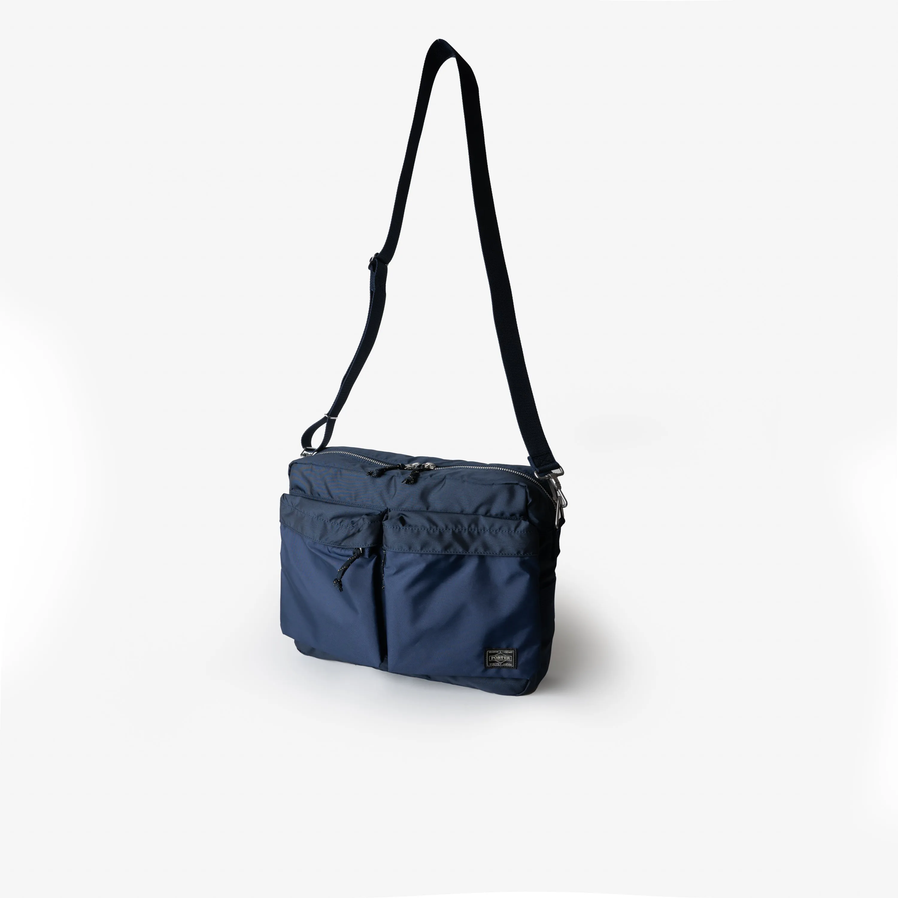 Porter - Yoshida & Co. - Force Small Shoulder Bag - Navy Blue