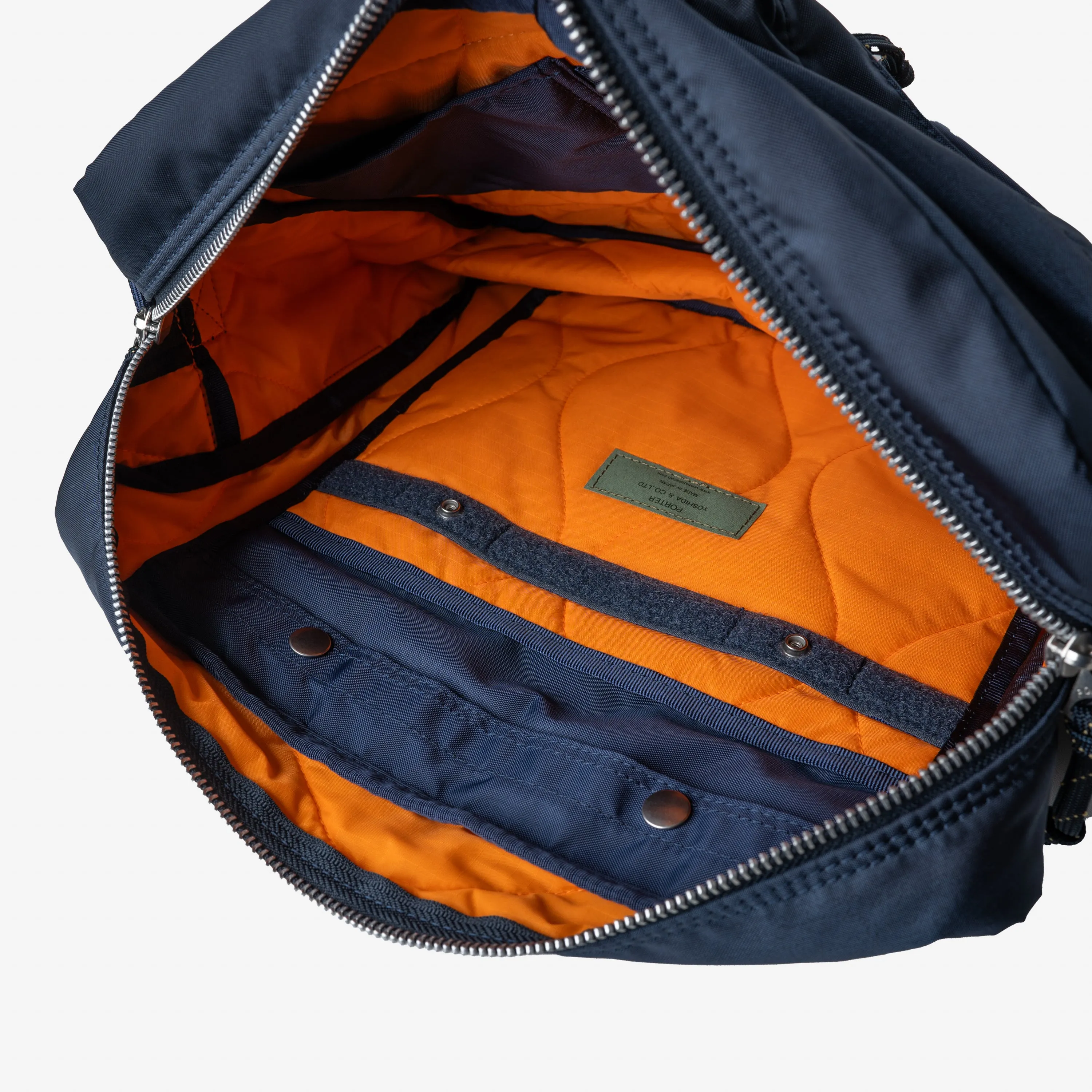 Porter - Yoshida & Co. - Force Small Shoulder Bag - Navy Blue