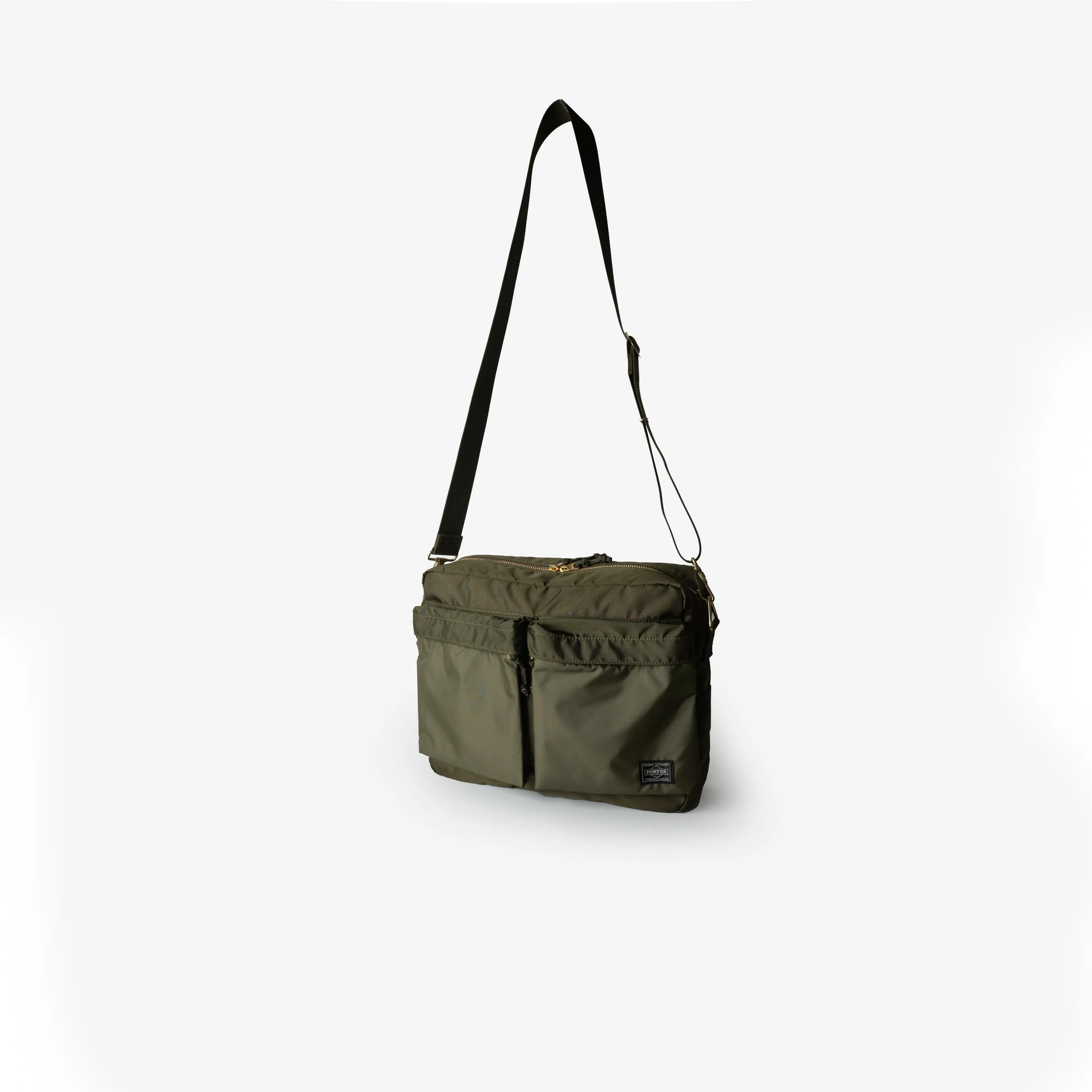 Porter - Yoshida & Co. - Force Small Shoulder Bag - Olive
